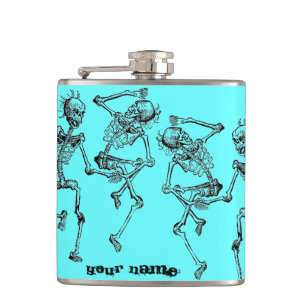 Cantil Presente anca da garrafa do partido do Dia das