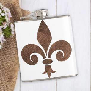 Cantil Presente de Barra de Fleur De Lis de Cobre
