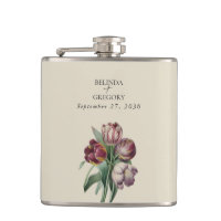 Presente de Casamento Tulipas Roxas Aquarela Tempe