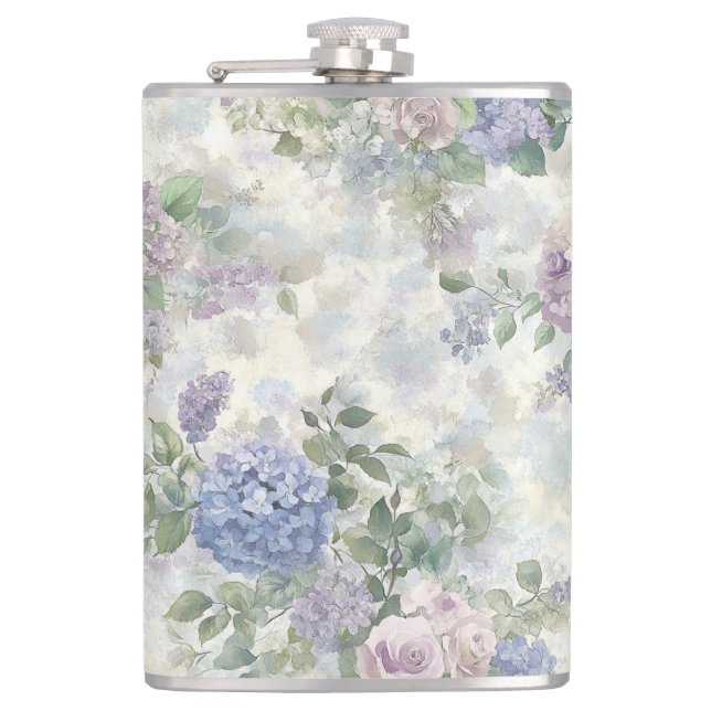 Cantil Presente de Damas de Honra com Flores Rosa Roxo Ro (Frente)