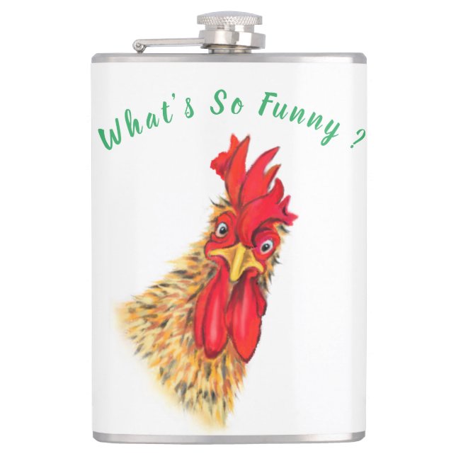 Cantil Presente de Flask Reprodutivo Surpreendido, Curios (Frente)