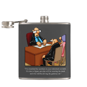 Cantil Presente de Humor Flask Engraçado