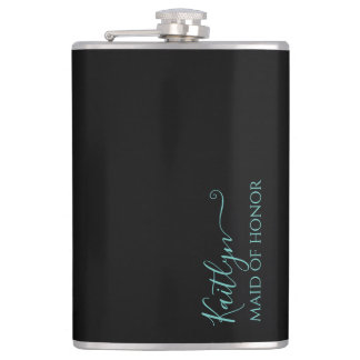 Cantil Presente de Madrinha de casamento Negra e Moderna