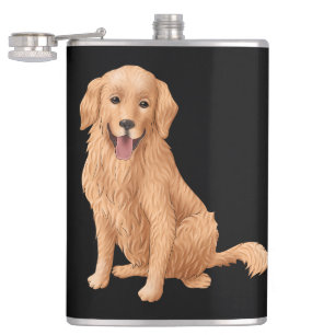 Cantil Presente de Mãe do Golden Retriever Aquarela Cacho