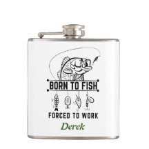 Presente de pescador personalizado, Nascer para pe