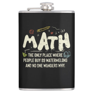 Cantil Presente de professor de matemática Matemática