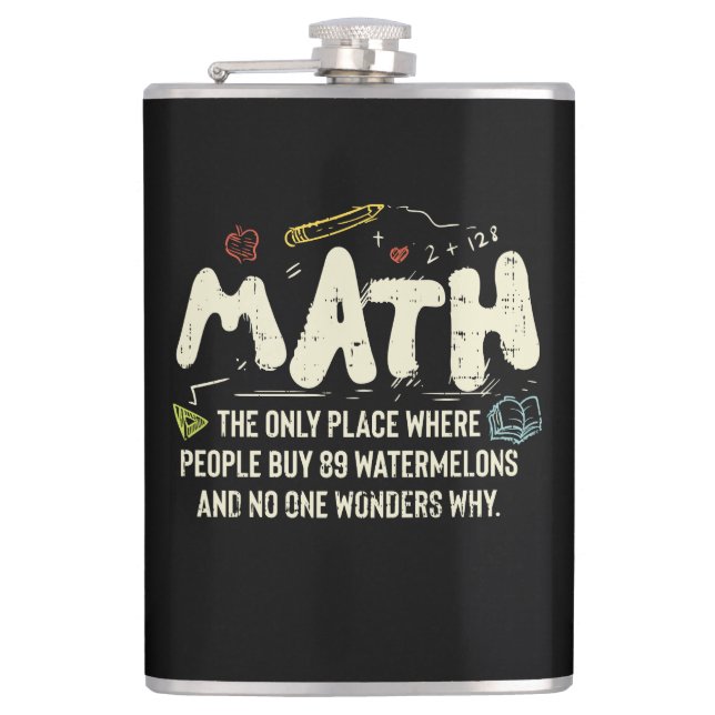 Cantil Presente de professor de matemática Matemática (Frente)