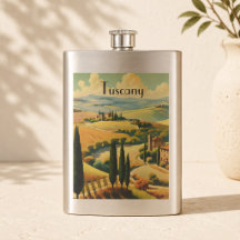 Presente de Viagem do Campo Italiano Vintage