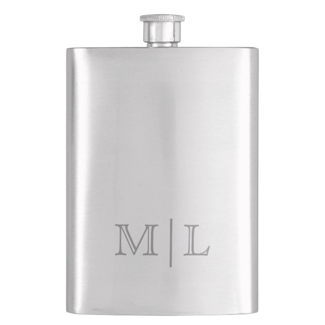 Cantil Presente Minimalista para Padrinho Monogramado (Frente)