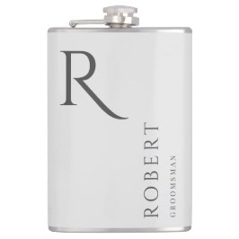 Cantil Presente para Padrinhos de casamento de Monograma 