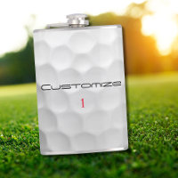 Presente Personalizado de Golfe com Nome e Número 