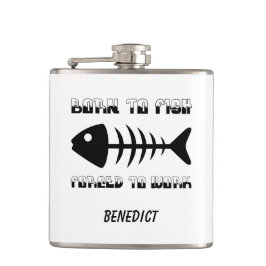 Cantil Presente personalizado de Pai de pescador, Nascer 