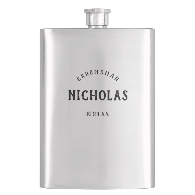 Cantil Presente personalizado | masculino do padrinho de (Frente)