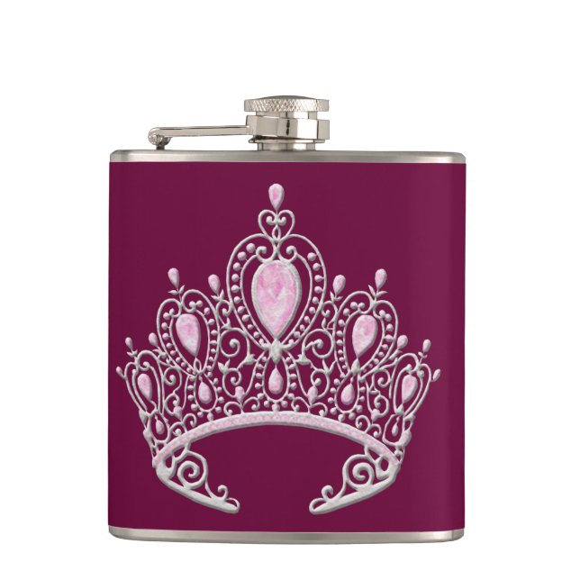 Cantil Princesa Tiara Flask (Frente)