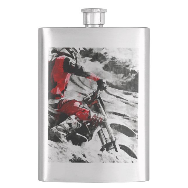 Cantil Proprietário Da Montanha - Motocross Dirt-Bike Rac (Frente)