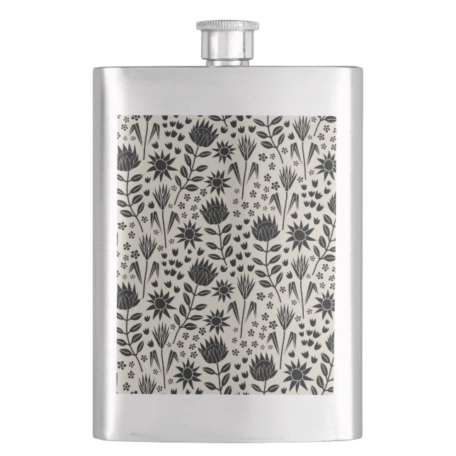 Cantil Protea Floral Block Impressão Millefleur (Frente)