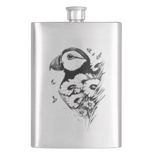 Cantil Puffin Wild Animal Nature Ilustração Tatuagem de A