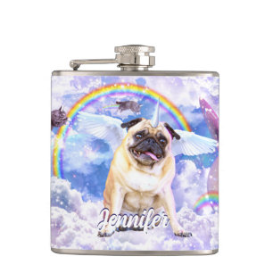 Cantil Pug unicorn - Pugicorn bonito