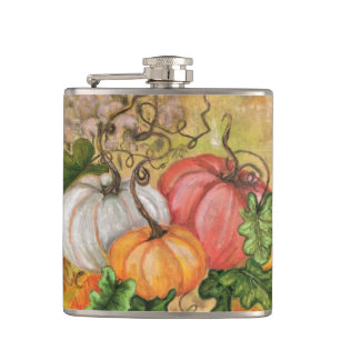 Cantil Pumpkins Halloween Flask