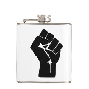 Cantil Punho Negro Erguido - Protesto de Resistência