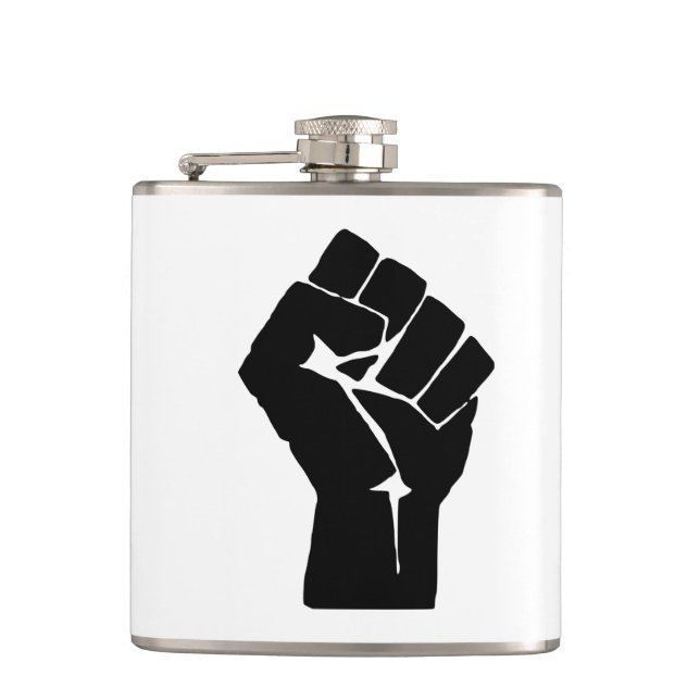 Cantil Punho Negro Levantado - Protesto de Resistência (Frente)