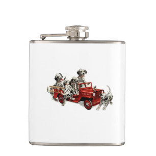 Cantil Pups Dalmáticos com Caminhão de Fogo