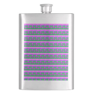 Cantil Púrpura Verde Rosa Rosa Soldado
