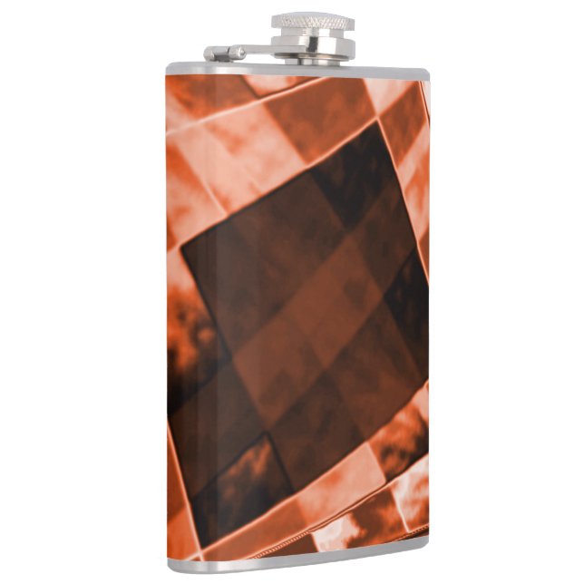 Cantil Quadrado e retângulos castanho avermelhado castanh (Direita)