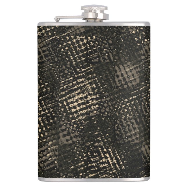 Cantil Quadrados com arranhões cruzados ou cubos castanho (Frente)