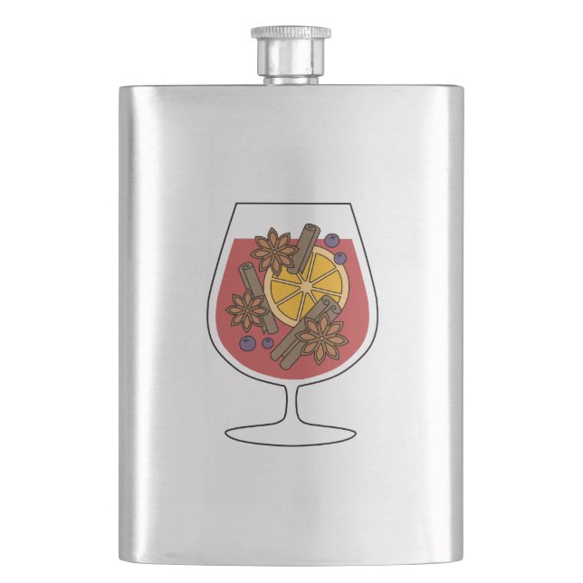 Cantil Quadrinhos de vinho de coalhada (Frente)