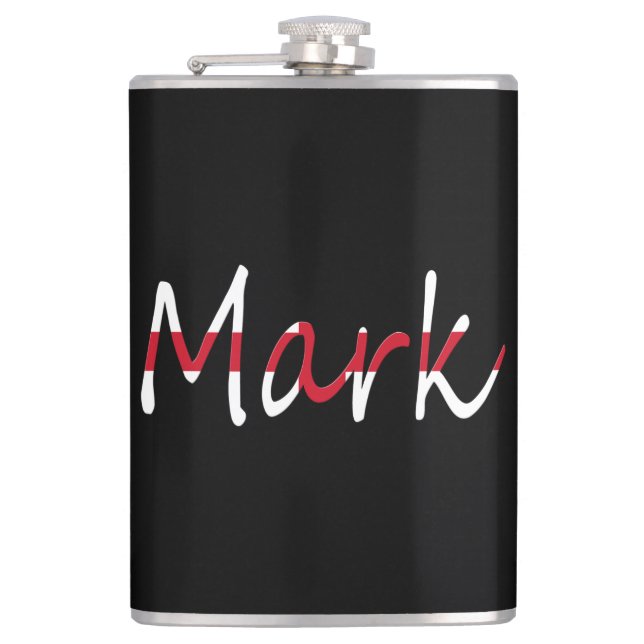 Cantil Qualquer Nome Sobreposto Na Bandeja De Bandeira Da (Frente)