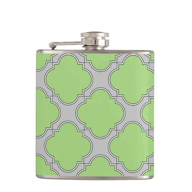 Cantil Quatrefoil Verde (Frente)