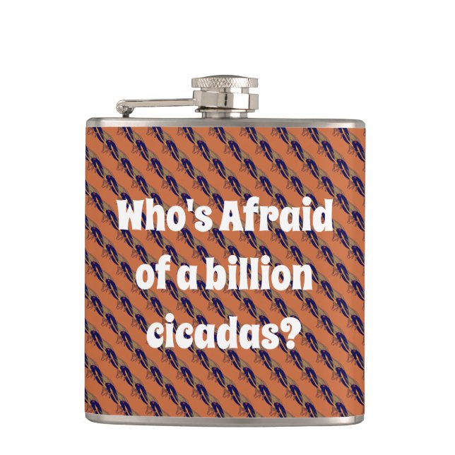 Cantil Quem tem medo de um bilhão de Cicadas? (Frente)