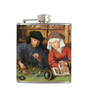 Cantil Quentin Matsys - O Moneylender e sua esposa