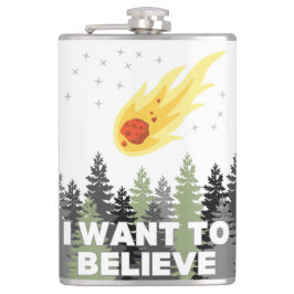 Cantil Quero Acreditar no Asteroide Flask