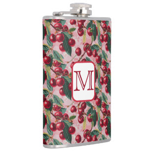 Cantil Quic Monogramas, cor-de-rosa, "Cherry Pop"