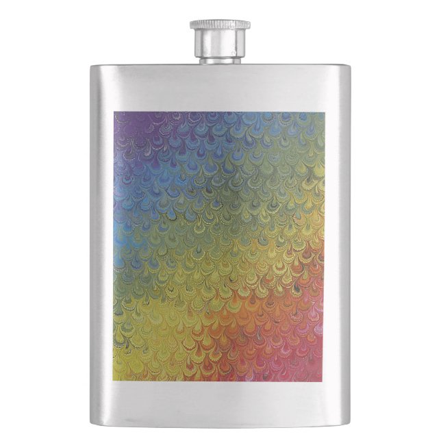 Cantil Rainbow Peacock Marble (Frente)