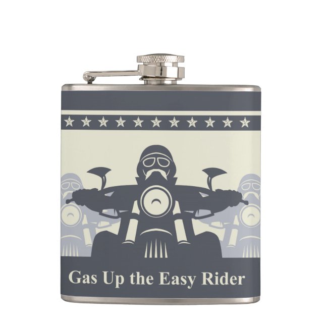 Cantil Raio de Tema de Motocicleta, Biker Rally Easy Ride (Frente)