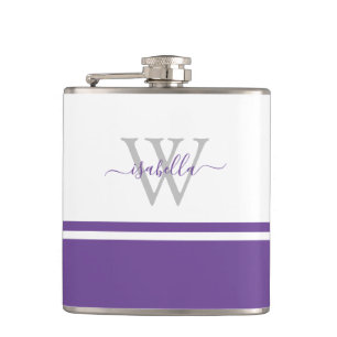 Cantil Raly Modern Trendy Monograma - Script Purple
