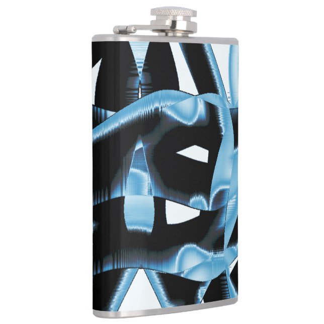 Cantil Raspas ou fitas azuis e pretas destruídas (Direita)