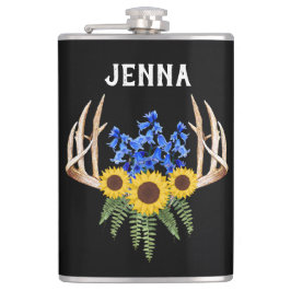 Cantil Rastreador Rústico Bluebells e Girassóis