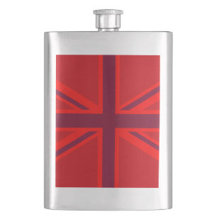 Cantil Red Accent Union Jack Design