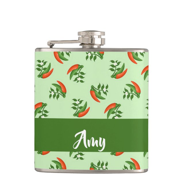 Cantil Red and green chili peppers pattern (Frente)