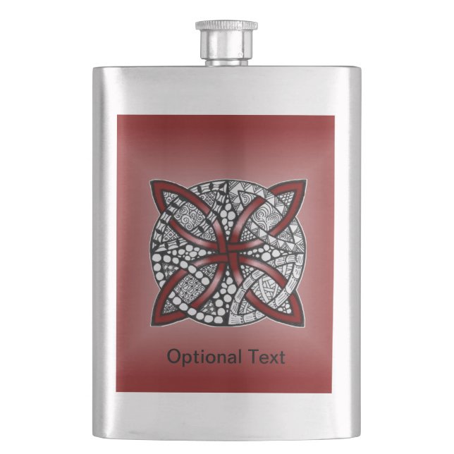 Cantil Red Celtic Knot Doodle (Frente)