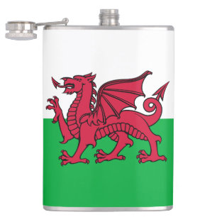 Cantil Red Dragon Celtic Flag & Welsh