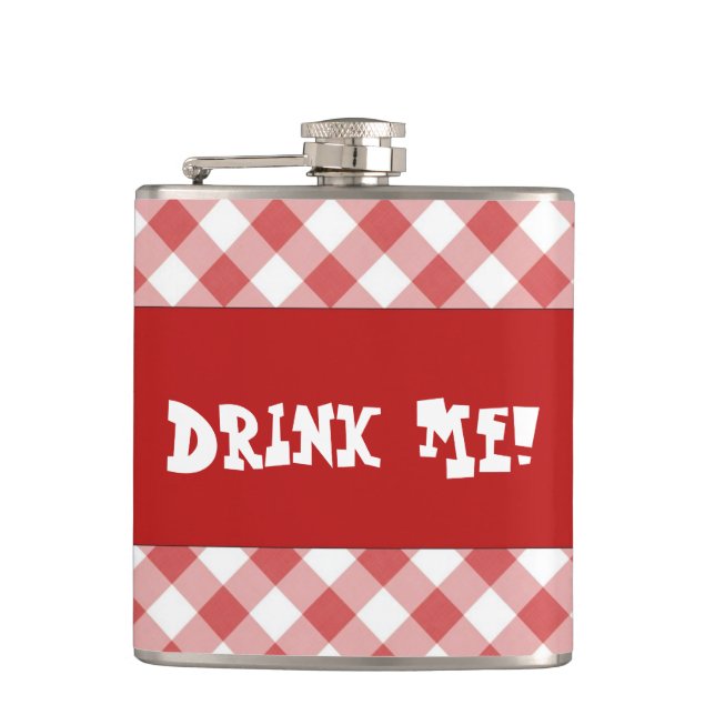 Cantil Red Gingham Drink (Frente)
