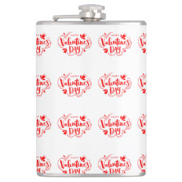 Cantil Red Pixeled Dia de os namorados Art