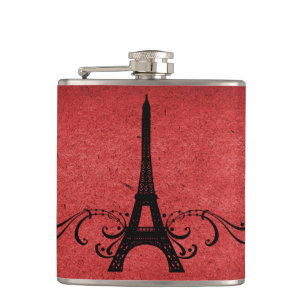 Cantil Red Vintage French Flourish
