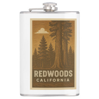 Cantil Red Woods National Park California Flask