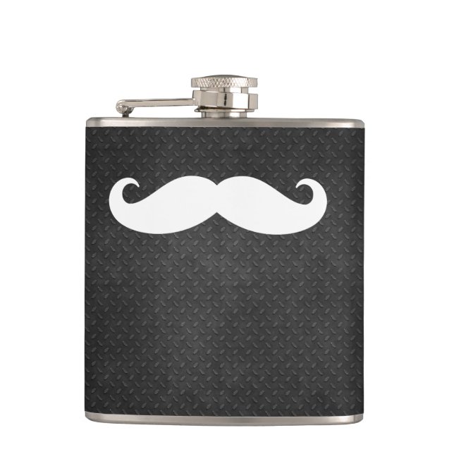 Cantil Refrigere o olhar de aço metálico com o bigode (Frente)